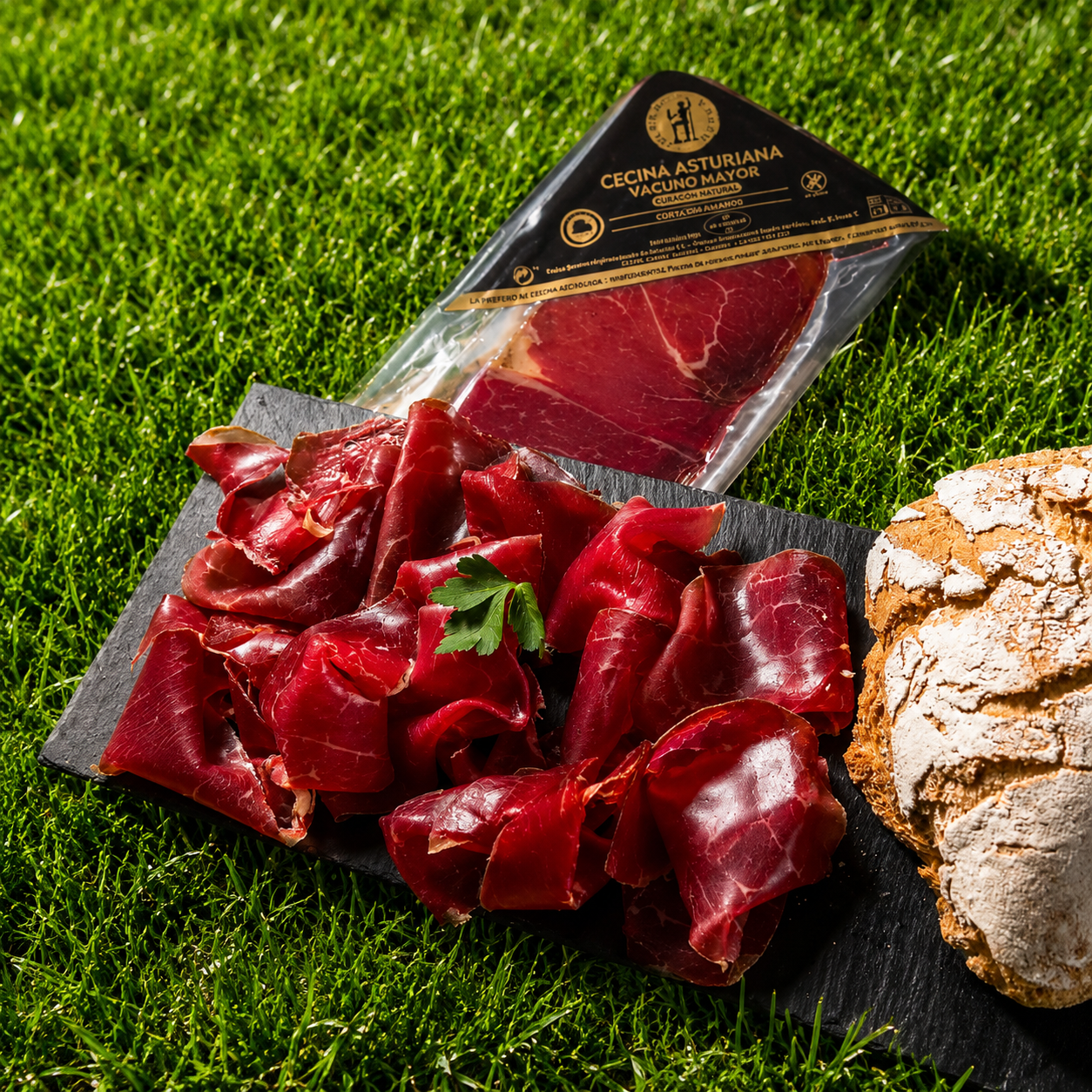 Cecina asturiana vacuno mayor loncheada