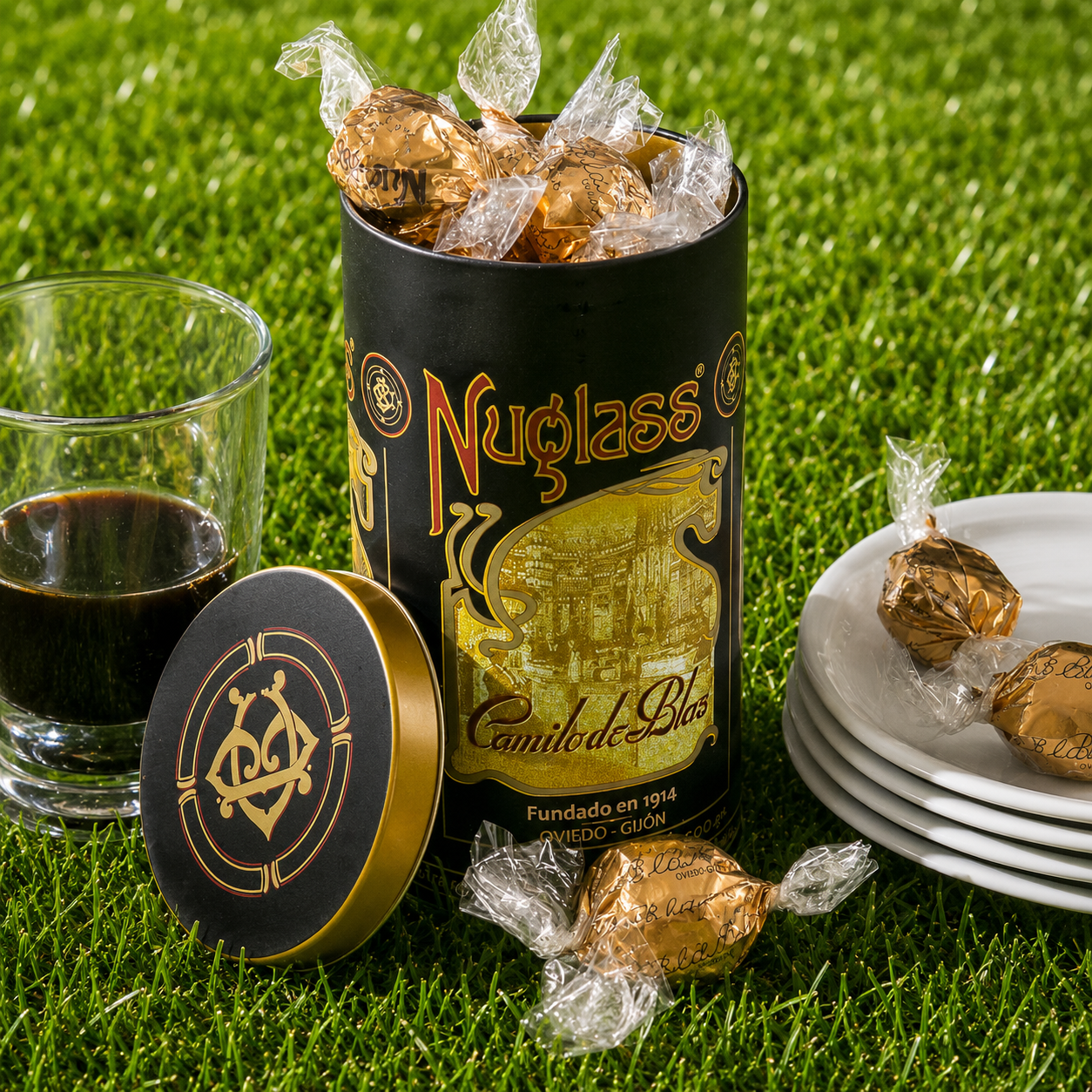 Nuglass turrón de nuez individuales