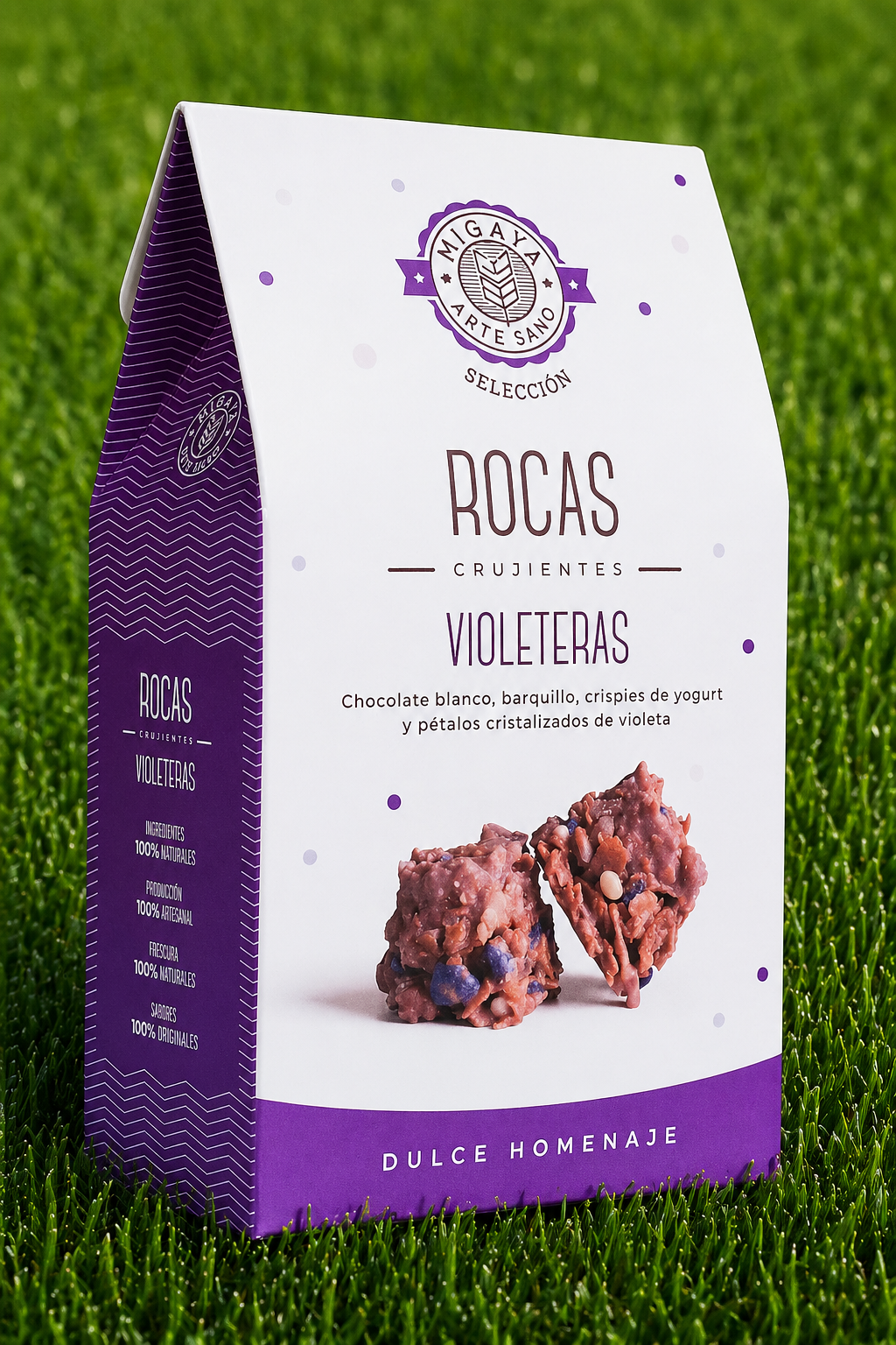 Bombón rocas Violetera